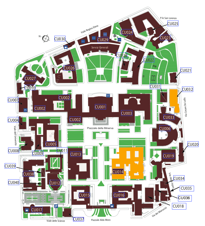mappa sapienza
